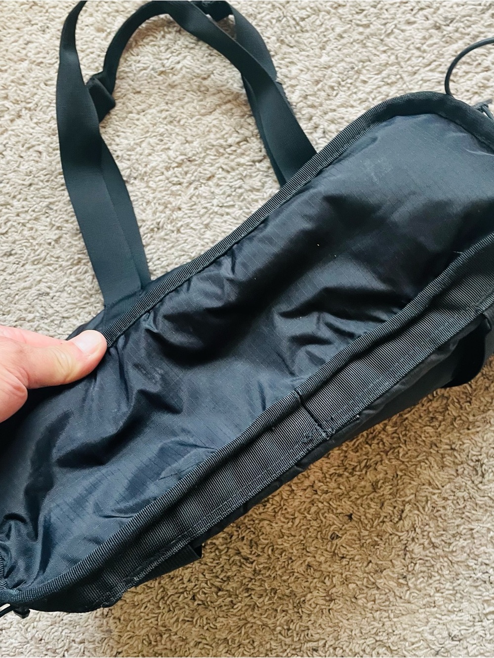 The North Face Black Borealis Tote Convertible Backpack Shoulder Bag - Picture 3 of 16